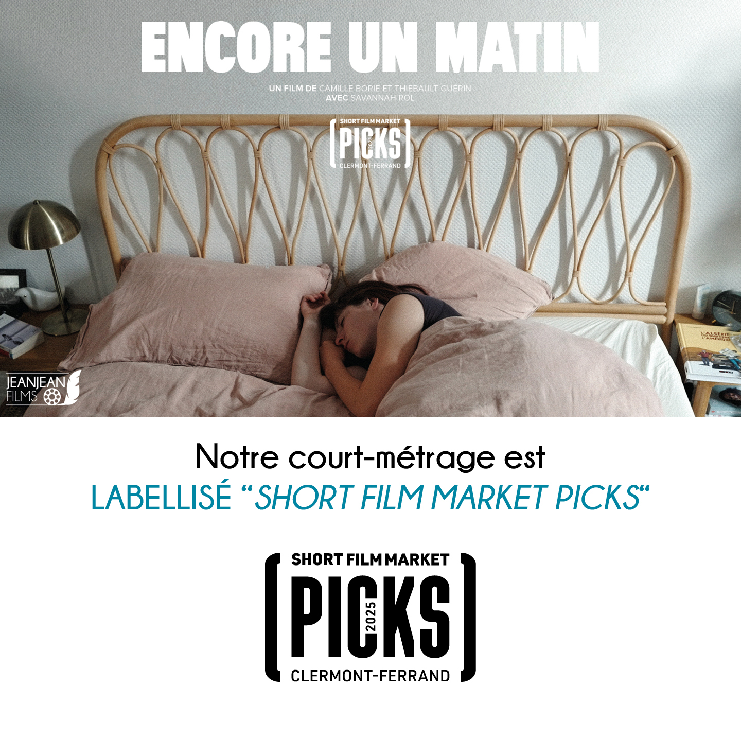 banniere short film market picks encore un matin